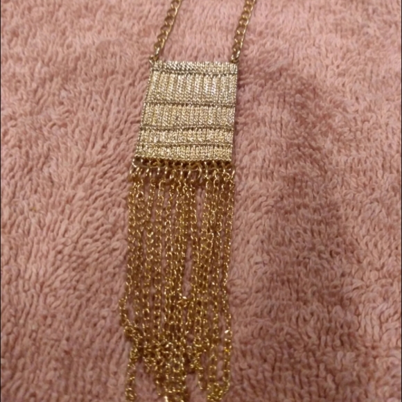 Statement Necklace Long Length - Picture 3 of 4